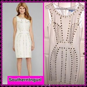 NWT ANTONIO MELANI ”Godiva” Holiday Glam Midi Dress